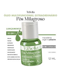 Oléo Capilar Multifuncional Extraordinário To Bella Pós Milagroso 12ml