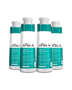 Kit 4 Escovas Progressivas Let Me Be Passo Único 1 Litro