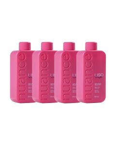 Kit 4 Escovas Progressivas Nuance Liso Perfeito Orgânica 1 Litro
