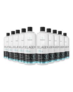 Kit 10 Selagem 3d Borabella Semi Definitiva Orgânica sem Formol 1 Litro