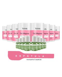 Combo 8kg Máscara Capilar To Bella Pós Milagroso + 8 Oléos e 8 Espátulas