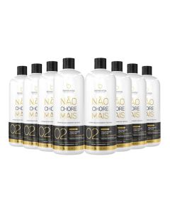 Kit 8 Escovas Progressivas Borabella Não Chore Mais Orgânica 1 Litro